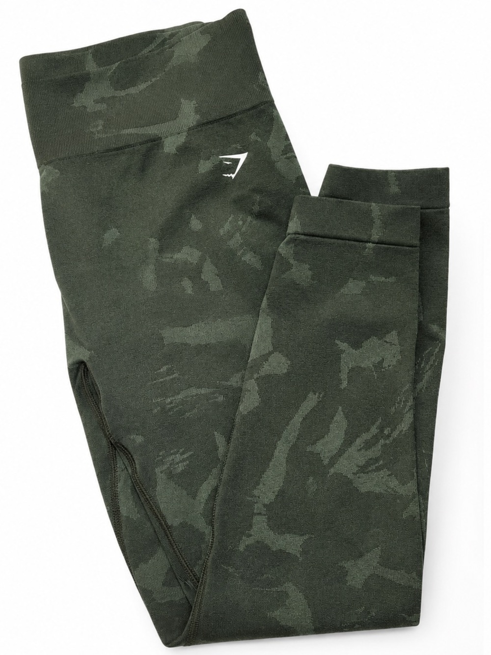 Gymshark Dark Green Camo Leggings